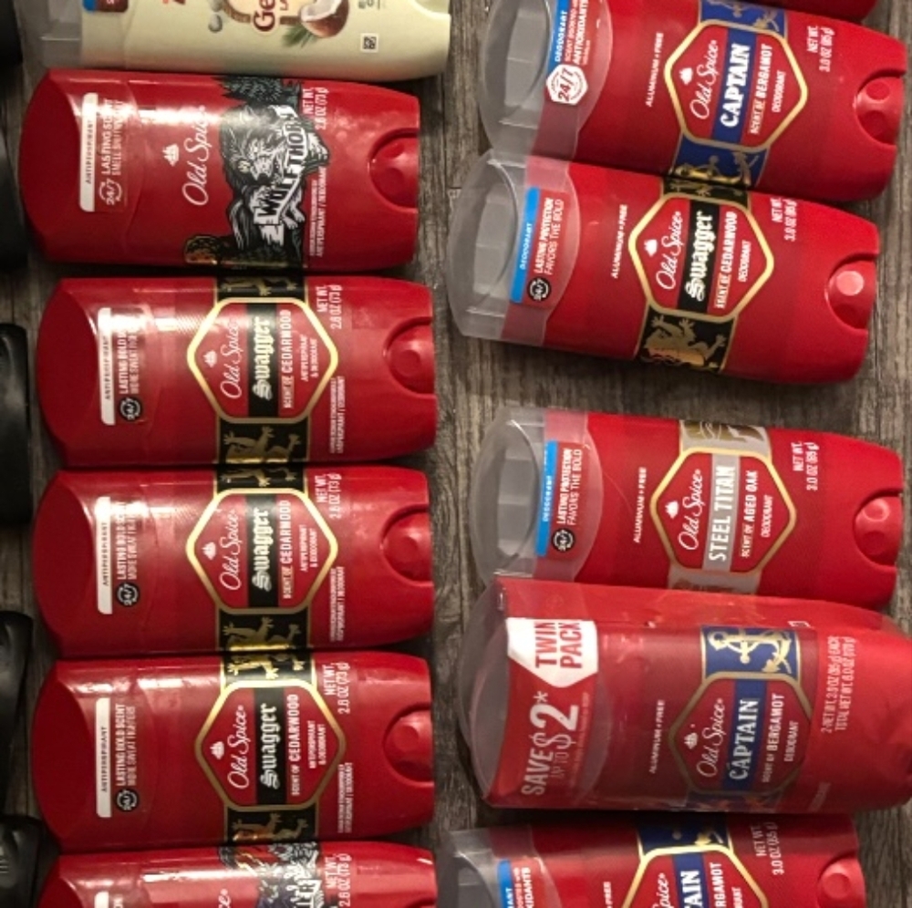 Old spice deodorants one two pack the rest of single